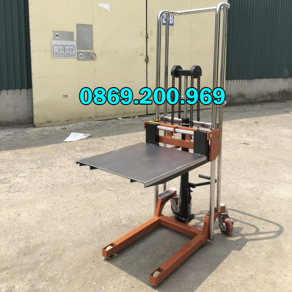 xe nang tay cao mini 400kg 1m5 1